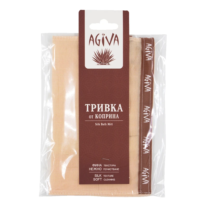 Тривка за баня Agiva, Копринена