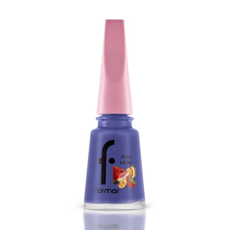 Лак за нокти Flormar Juicy Fruits, С гел ефект, Concord Grape, 096