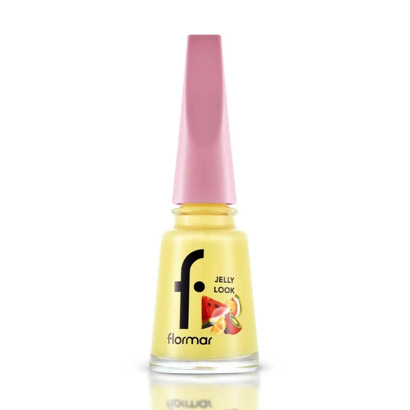 Лак за нокти Flormar Juicy Fruits, С гел ефект, Sweet lemon, 102