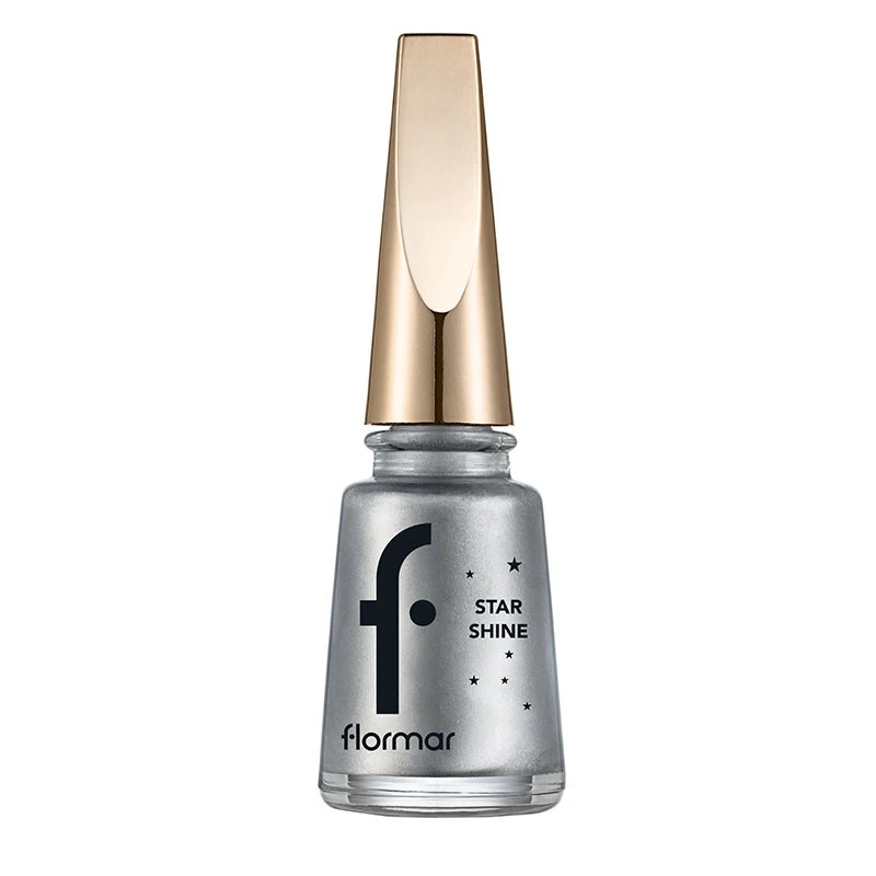 Лак за нокти Flormar Star Shine, Металически блясък, Mirrr on the wll, 01