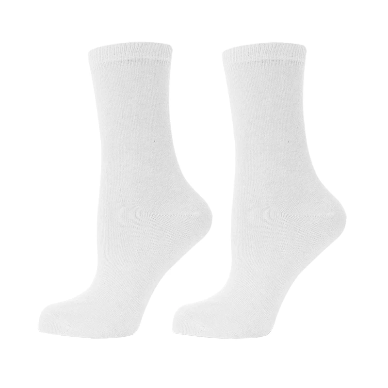 Дамски чорапи Agiva Happy Foottopia, Памук, Бял, 35-38 размер