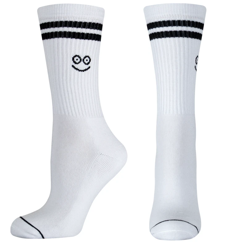 Мъжки чорапи Agiva Happy Foottopia, Active, Памук, Бял, 43-46 размер