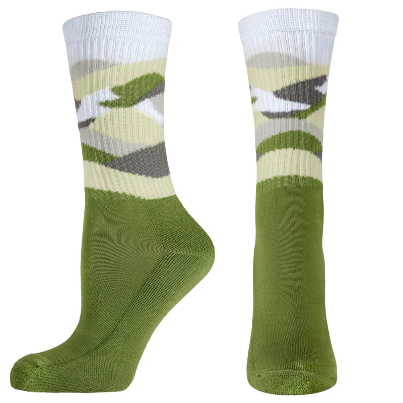 Дамски чорапи Agiva Happy Foottopia, Active, Памук, Зелен, 39-42 размер