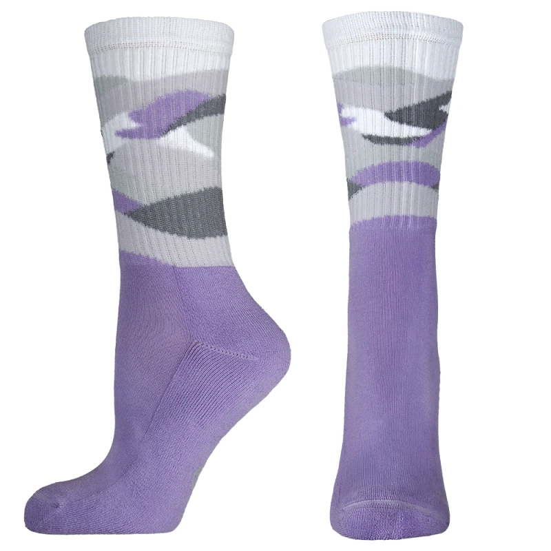 Дамски чорапи Agiva Happy Foottopia, Active, Памук, Лилав, 35-38 размер