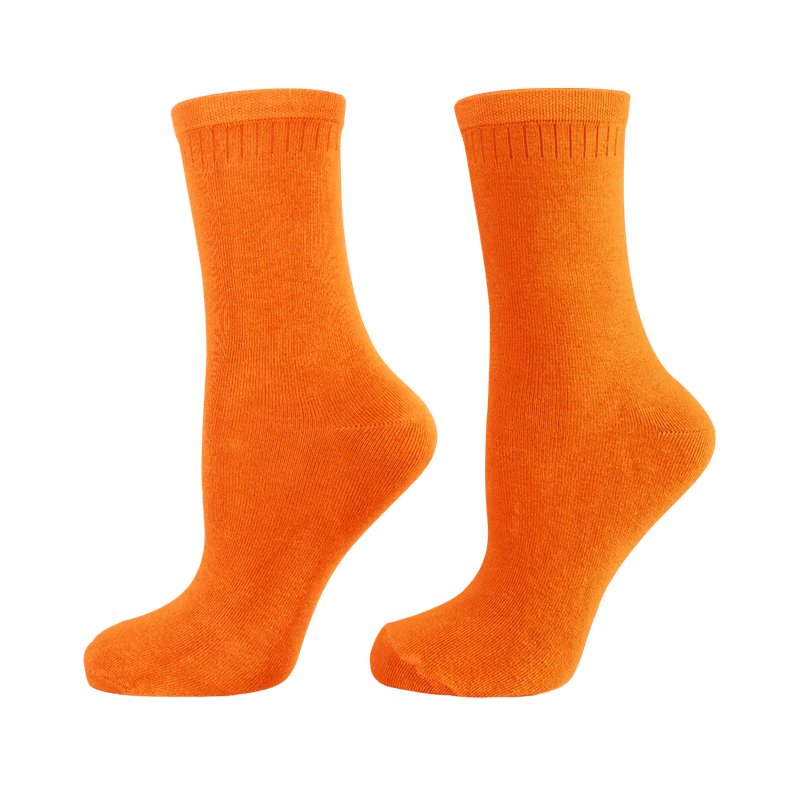 Мъжки чорапи Agiva Happy Foottopia, Памук, Оранжев, 43-46 размер