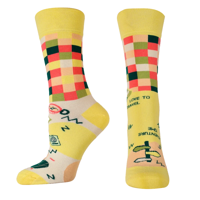 Мъжки чорапи Agiva Happy Foottopia, Памук, Оранжев, 43-46