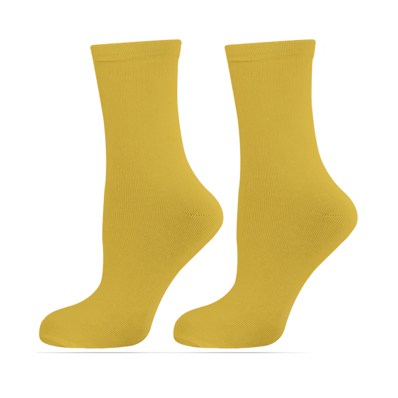 Мъжки чорапи Agiva Happy Foottopia, От бамбук, Горчица, 43-46