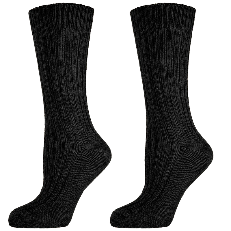 Мъжки чорапи Agiva Happy Foottopia, Вълна, Черен, 43-46 размер