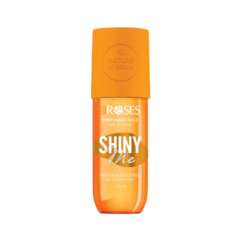 Парфюмен спрей Nature of Agiva Roses Shiny me, За жени, 150 мл