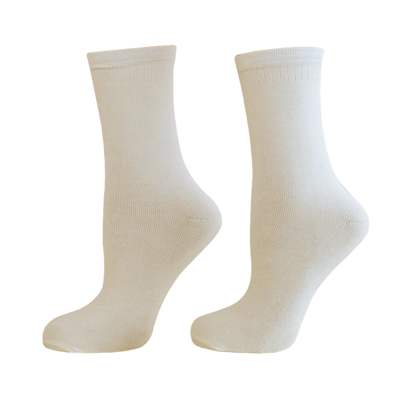 Дамски чорапи Agiva Happy Foottopia От бамбук Шампанско 39-42