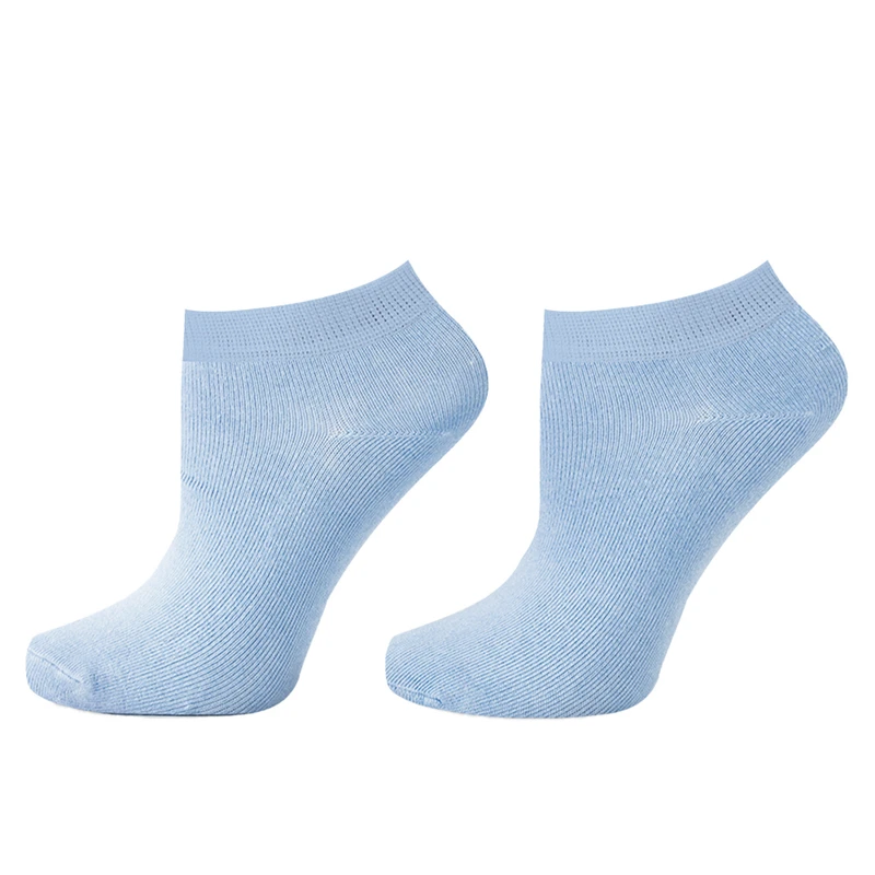 Дамски чорапи за маратонки Agiva Happy Foottopia От бамбук С графичен дизайн 39-42 Светлосини
