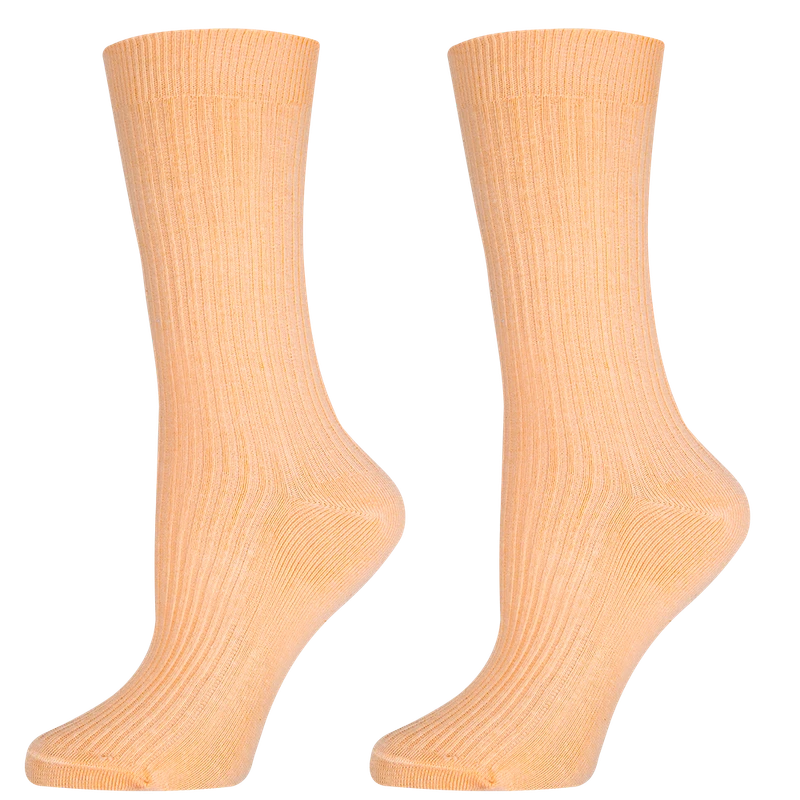 Дамски чорапи Agiva Happy Foottopia, Памук Жакард, Оранжеви, 39-42 размер