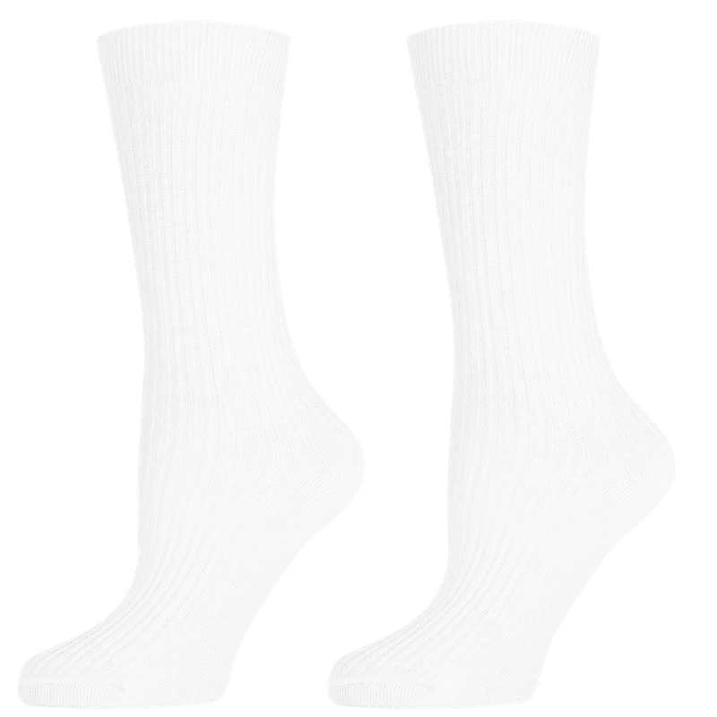Дамски чорапи Agiva Happy Foottopia, Памук Жакард, Бял, 39-42 размер