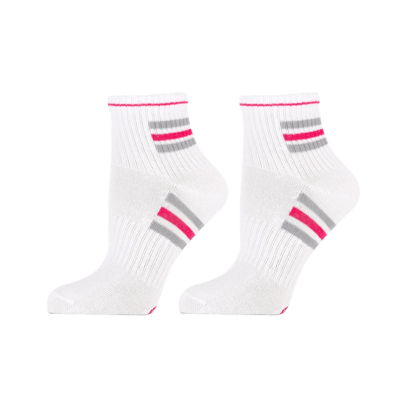 Спортни дамски чорапи Agiva Happy Foottopia, Бамбук, Сив, Розов, 35-38