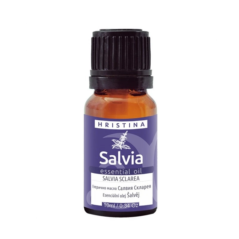 Етерично масло Козметика Христина, 10 ml - Салвия (Salvia sclarea)