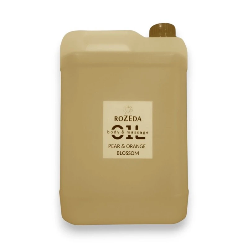 Професионално масажно масло, 2.5 L- Круша и Портокалов цвят