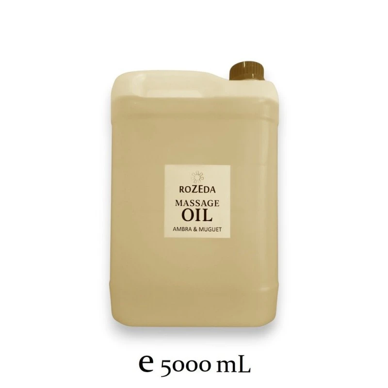 Професионално масажно масло, 5 L - Амбра и Муге