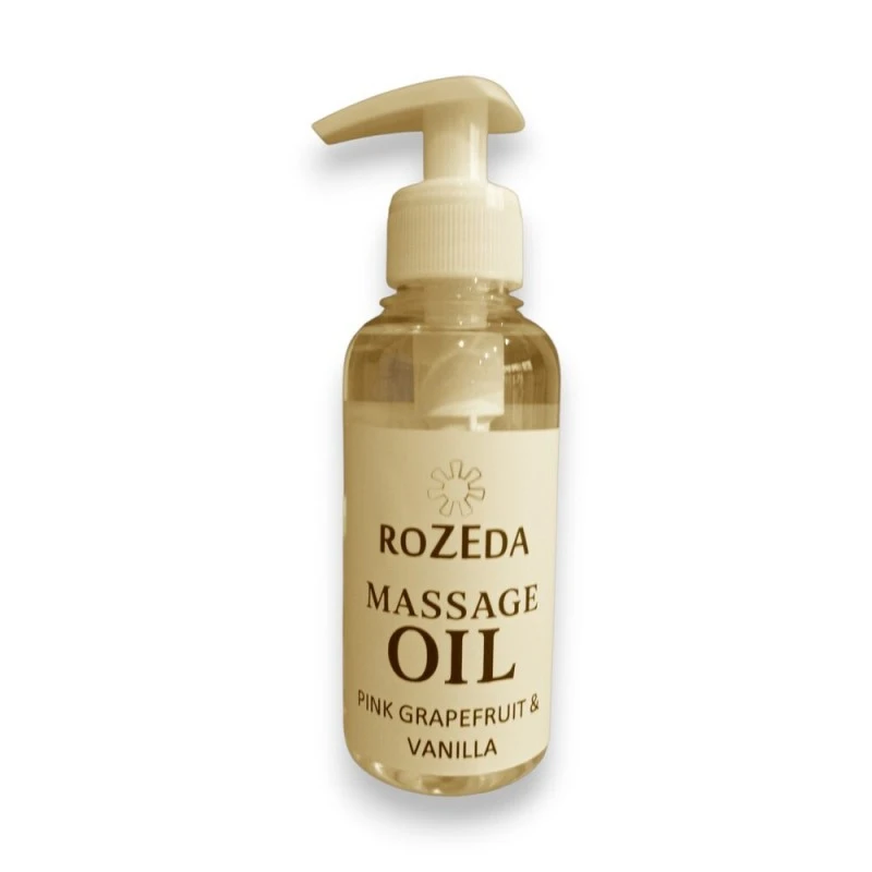 Професионално масажно масло, 200 ml - Розов грейпфрут и Ванилия