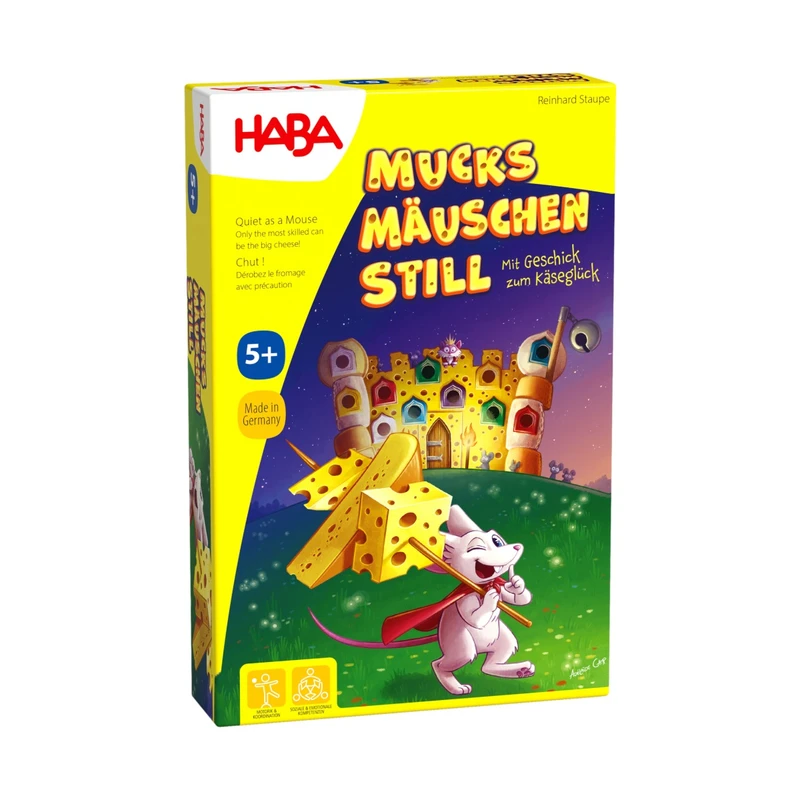 Настолна игра Тихо промъкване, 3D игра, 5+ години