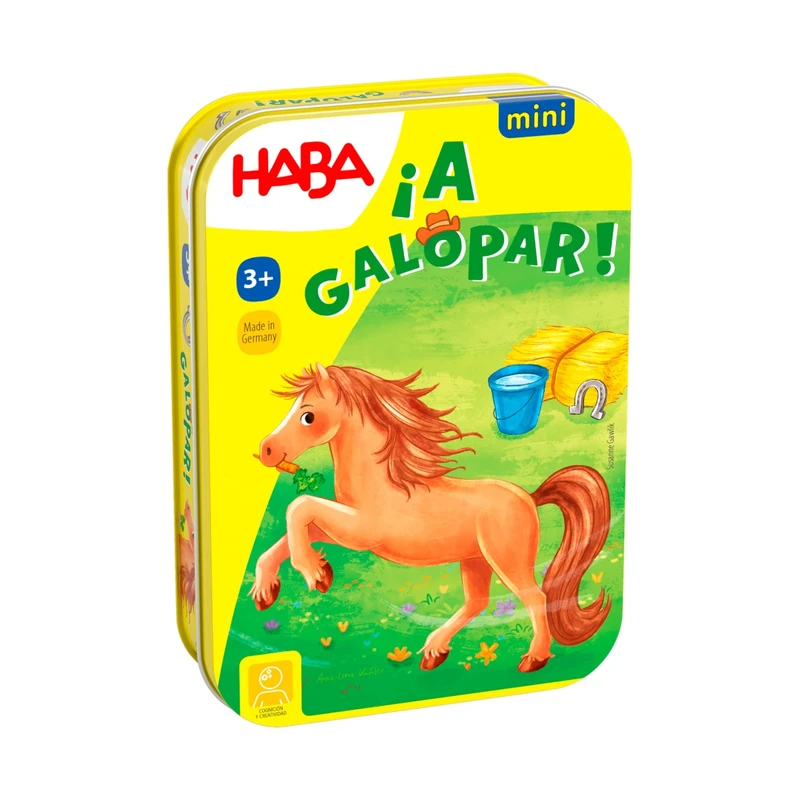 Настолна игра Хоп в галоп MINI, Компактен размер за деца, 3+