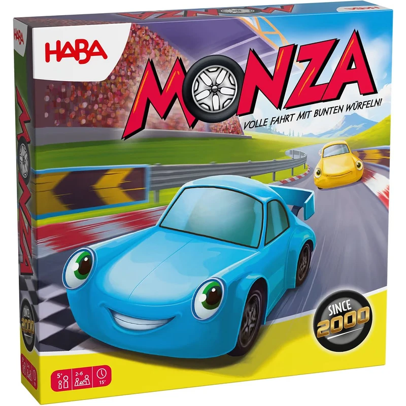Настолна игра Формула 1 Monza new, Стратегическа игра със зарове, 5+