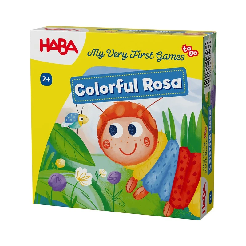 Настолна игра за цветове Гъсеницата Роза, 2+ години