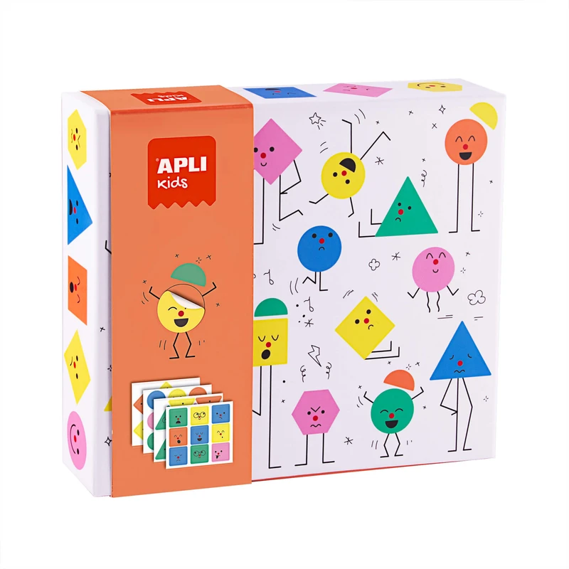 Дидактична игра „Разпознай емоциите“, 128 стикера, 3+ години