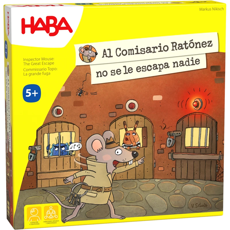 Настолна игра Инспектор Мишок, Памет и логика кооперативна, 5+