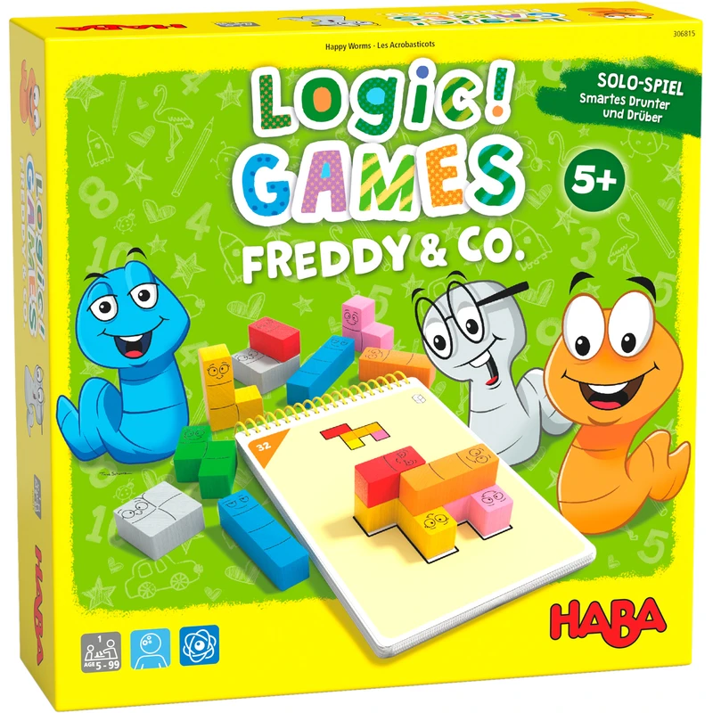 Логическа игра Модели и форми, Пространствено мислене, 5+ години