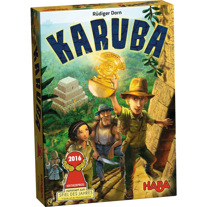 Настолна игра Каруба, Стратегическа семейна игра, 8+ години