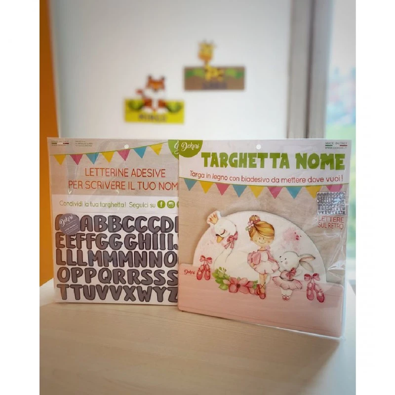 44086 ТАБЕЛА ДЪРВО С БУКВИ БУХАЛЧЕТА BG букви Комплект със стикери