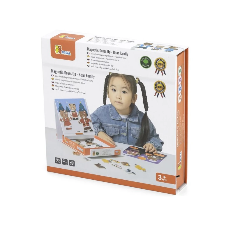 Магнитна игра VIGA Семейство мечета, 57 части