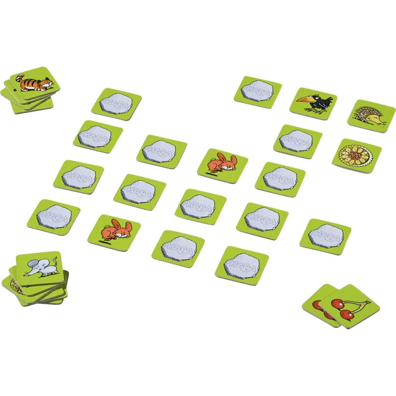 Колекция 10 настолни образователни игри, ХАБА 302282 (3-6год.), ОВОЩНА ГРАДИНА, ЕКО материали, С инструкция на български, Немска