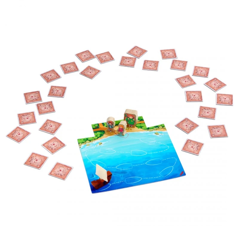 Кооперативна настолна игра, ХАБА 303406 (4-8год.), КАРУБА, ЕКО: Дърво и картон, С инструкция на български език, Немска