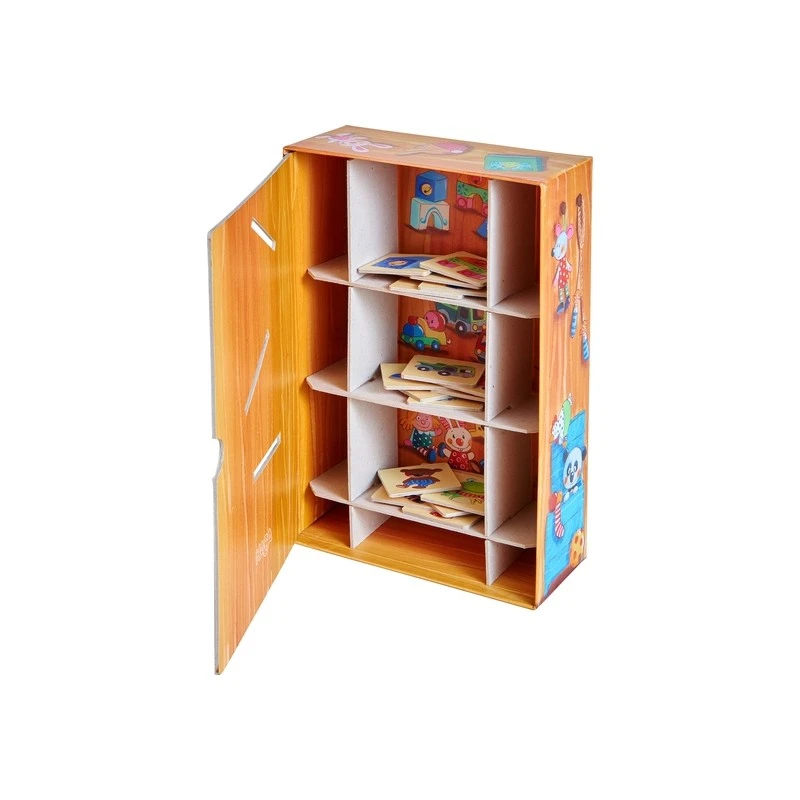 Настолна образователна детска игра, ХАБА 303469 (2+), Подреди стаята си, Дърво и картон, С инструкция на български, Немска