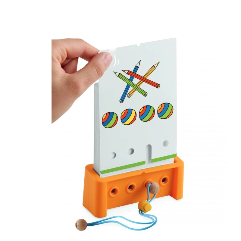 Логическа игра за деца 5+, ХАБА 306120, Стартов комплект механизъм и карти LOGICASE, Немска, Размер 17х13х5см