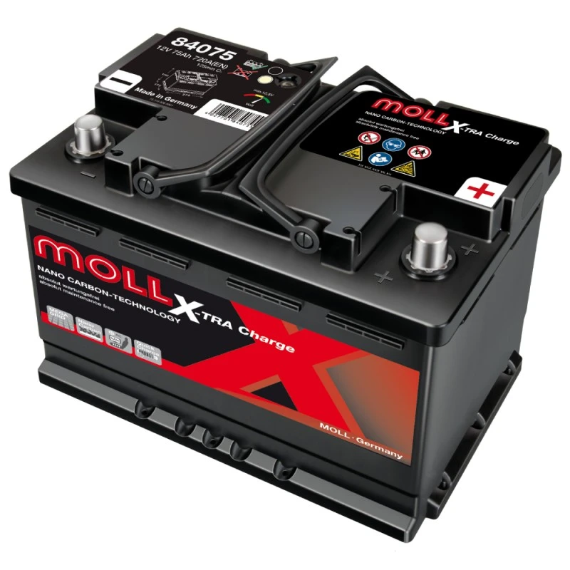 Акумулатор MOLL X-TRA Charge 12V 75Ah