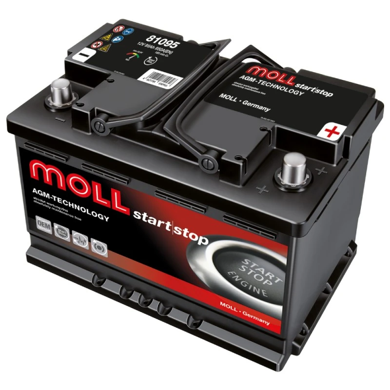 Акумулатор MOLL Start-Stop AGM 12V 95AH