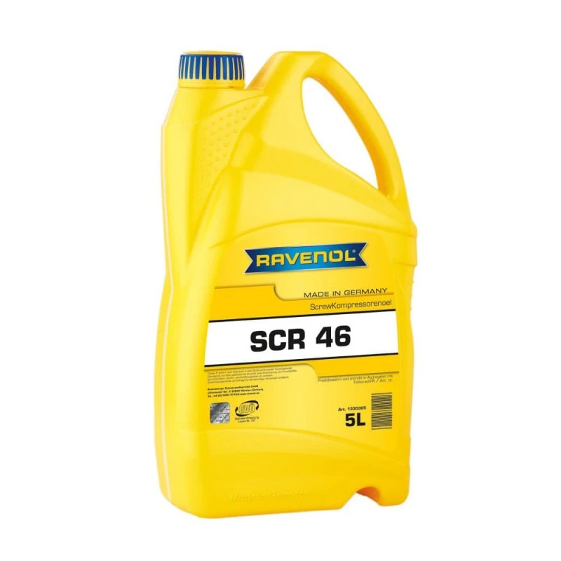 Винтово компресорно масло RAVENOL SCR 46 5л.