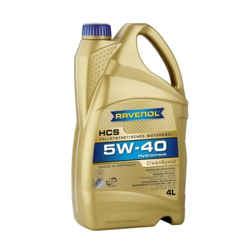 Моторно масло RAVENOL HCS 5W-40 4л.