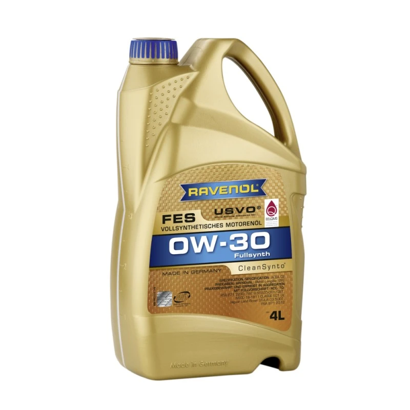 Моторно масло RAVENOL FES 0W-30 4л.