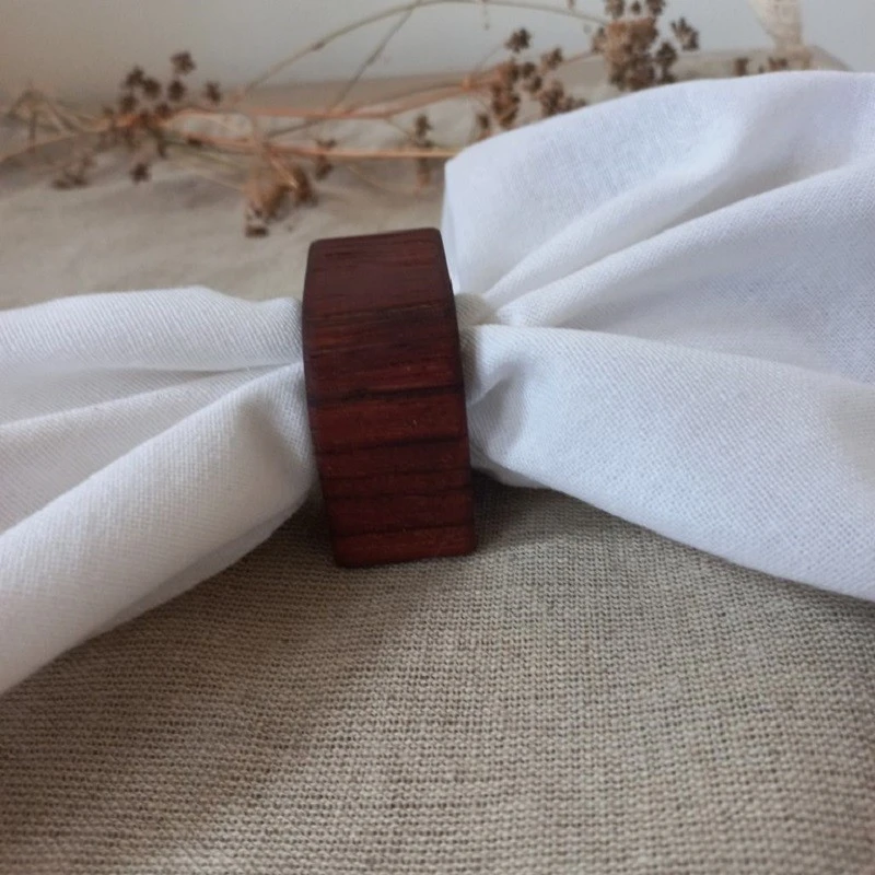 Пръстени за салфетки Зебрано, комплект 4 бр.