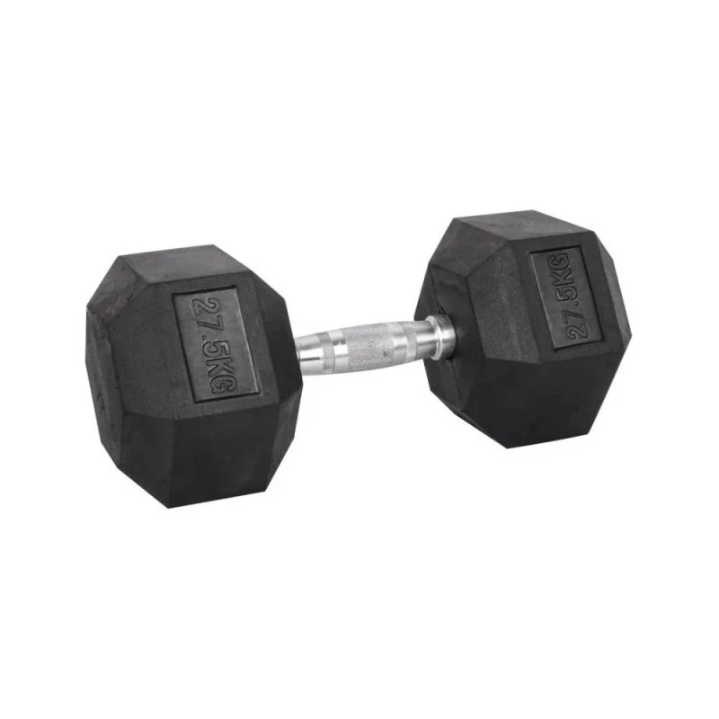 Хексагонален дъмбел inSPORTline Hexsteel 27.5 кг