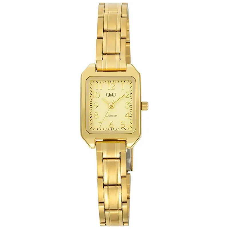 Дамски часовник Q&Q C76A-008PY, метална верижка