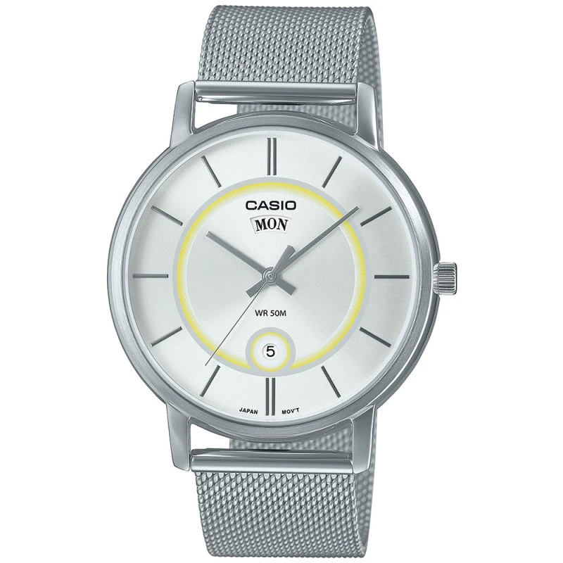 Мъжки часовник Casio MTP-B120M-7A,стоманена верижка