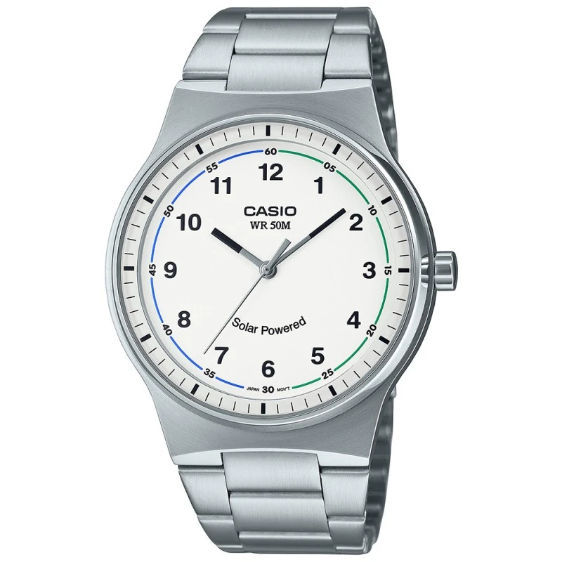 Мъжки соларен часовник Casio MTP-RS105D-7B,5 BAR