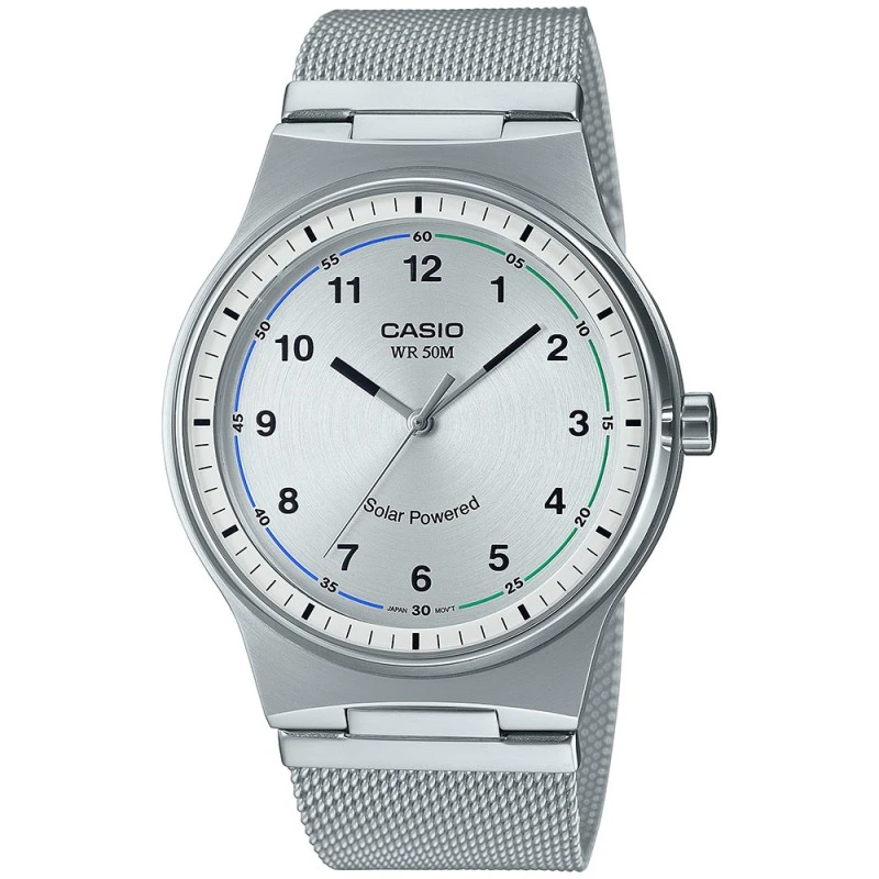 Мъжки соларен часовник Casio MTP-RS105M-7B,5 BAR