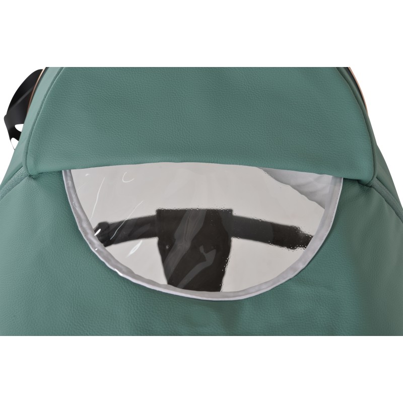 Комбинирана количка 3 в 1 Eggo Emerald-blue