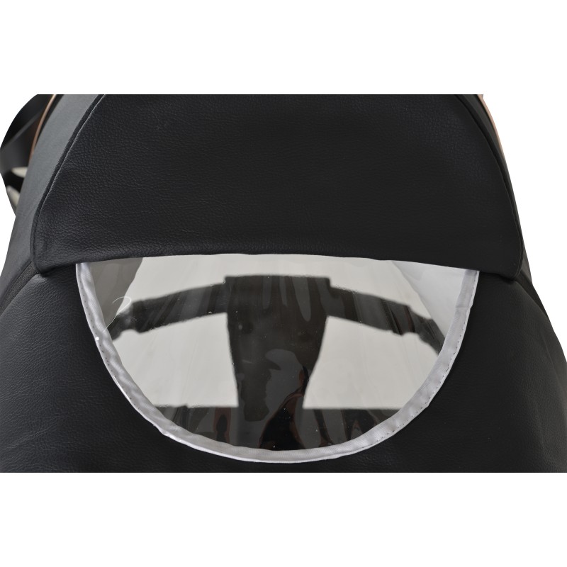 Комбинирана количка 3 в 1 Eggo Caviar-black