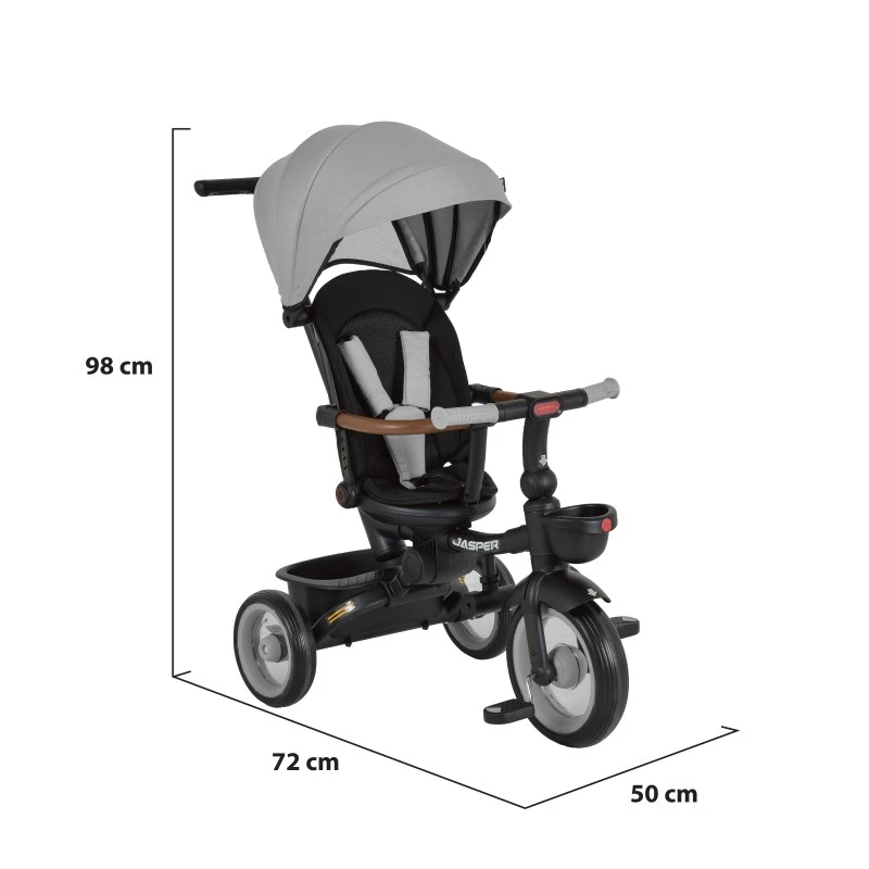 Триколка Jasper сив